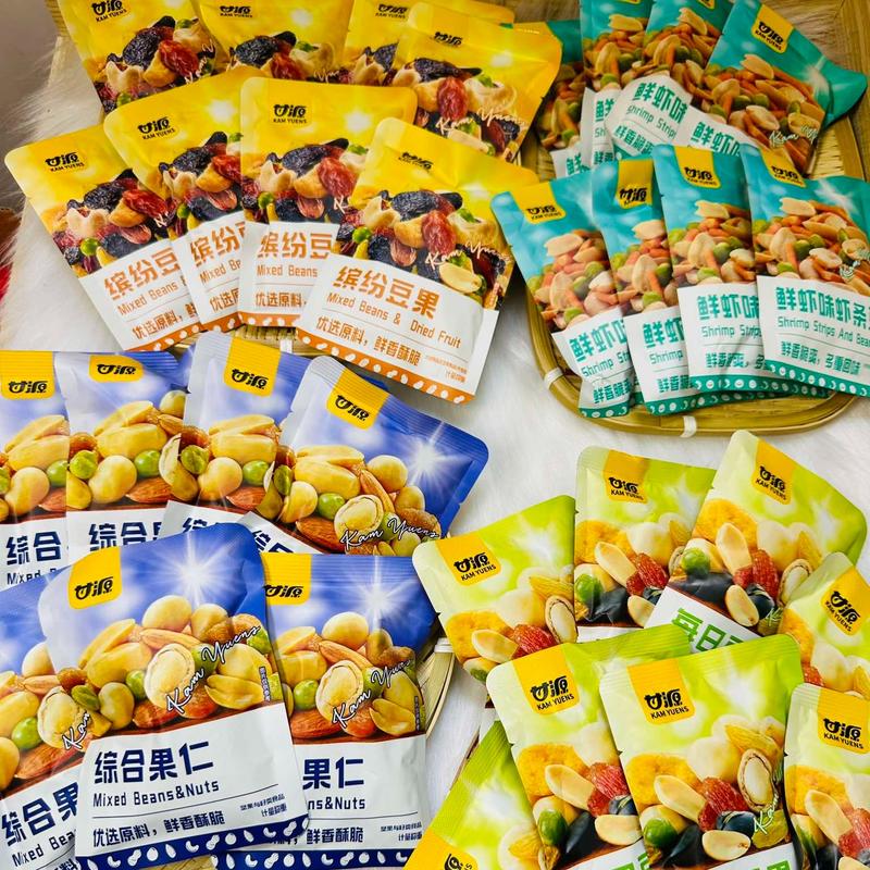 ( 1KG 32-34 GÓI ) HẠT DINH DƯỠNG MIX VỊ GIÒN THƠM NGON ( ĐƯỢC CHỌN VỊ)