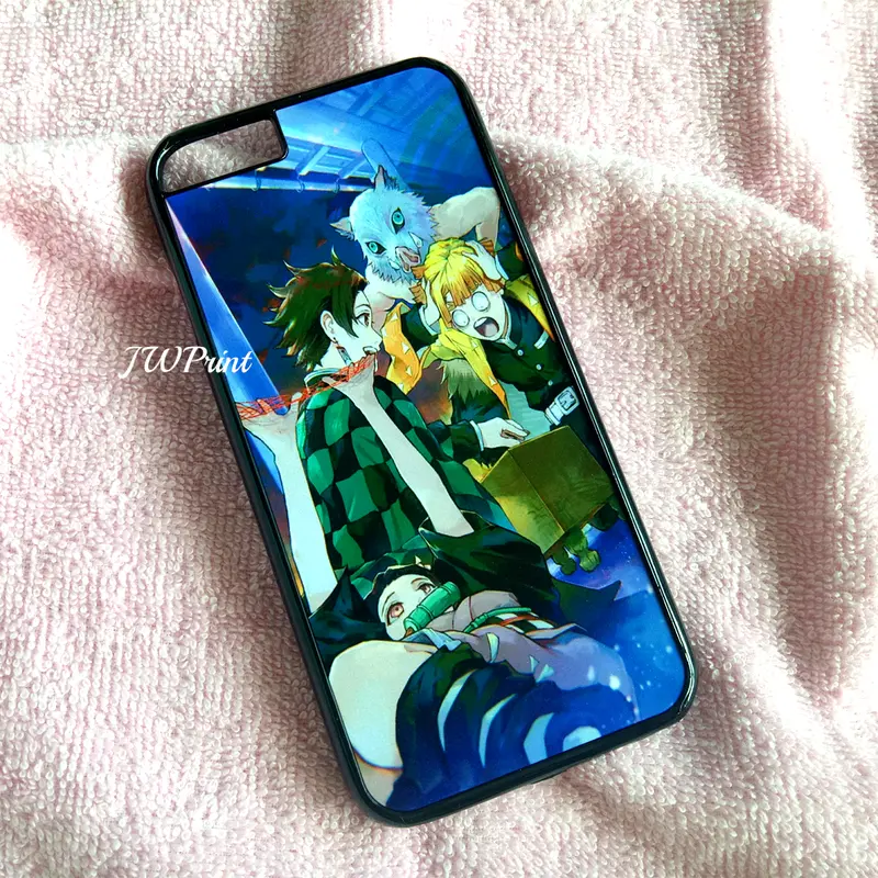 Custom Case Casing Hp Anime Demon Slayer Berbagai Tipe Hp All Type 0PP0 V1V0 X1A0M1 SAM*SUNG 1PH0N3 R3DM1 R3ALM3 1NF1N1X 3