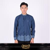 Gambar Baju Koko BHS Cosmo Suhaib Navy dari SarungBHS Kab. Gresik 1 Tokopedia