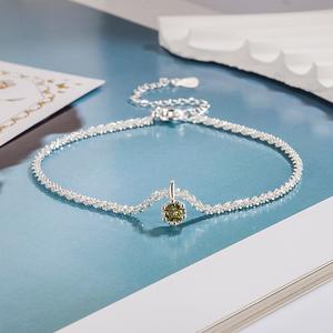 Gelang Tangan Bohemia, Langit Berbintang Berkilauan, Untuk Wanita, Pakaian Harian Bergaya, Rekaan Retro Perancis Emas Perak