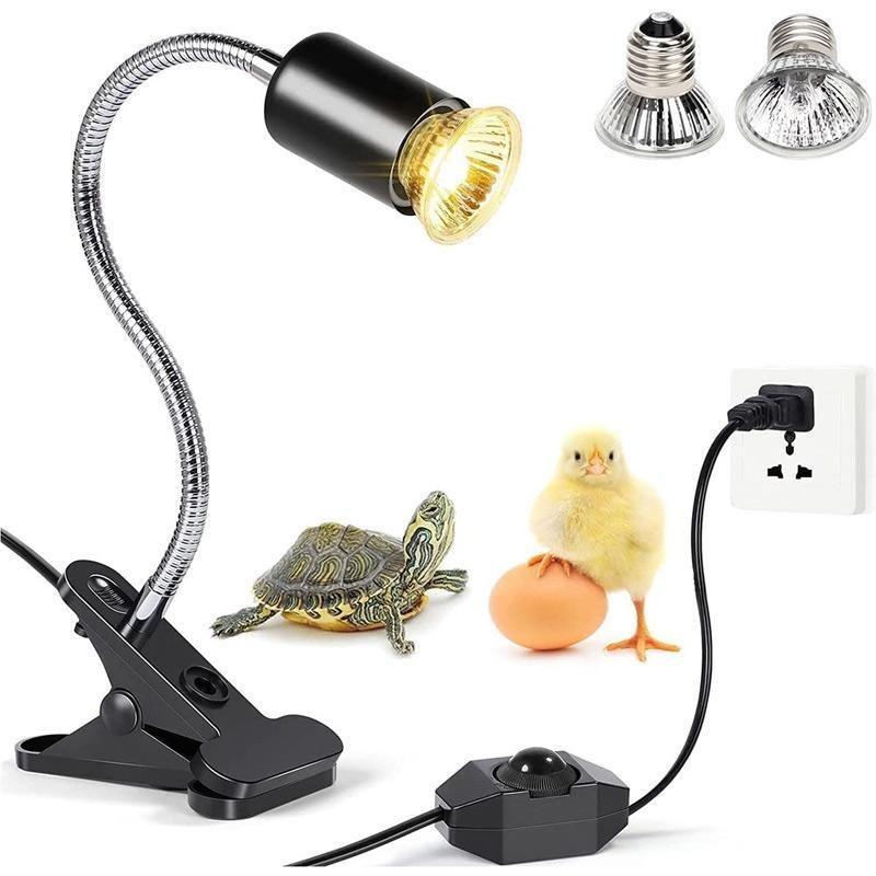 จัดส่งที่รวดเร็ว UVA + UVB 3.0 ไฟกกนก ไฟกกแมว โคมไฟกกสัตว์ หลอดไฟ uvb หลอดไฟ uva uvb สัตว์เ หลอดไฟเล