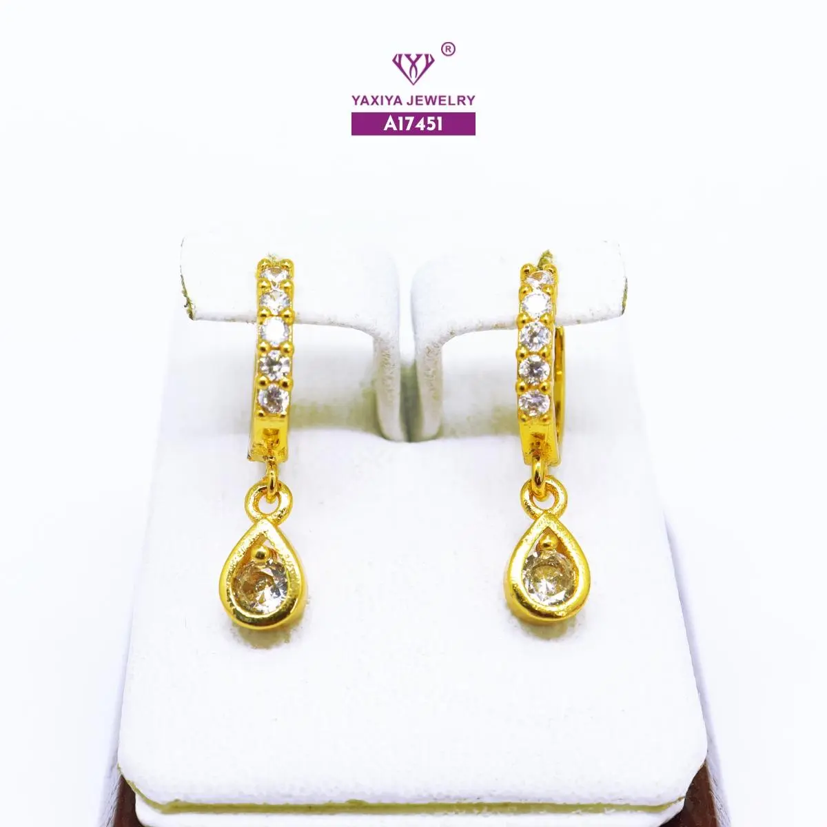 Yaxiya Anting Jepit Wanita Aksesoris 918