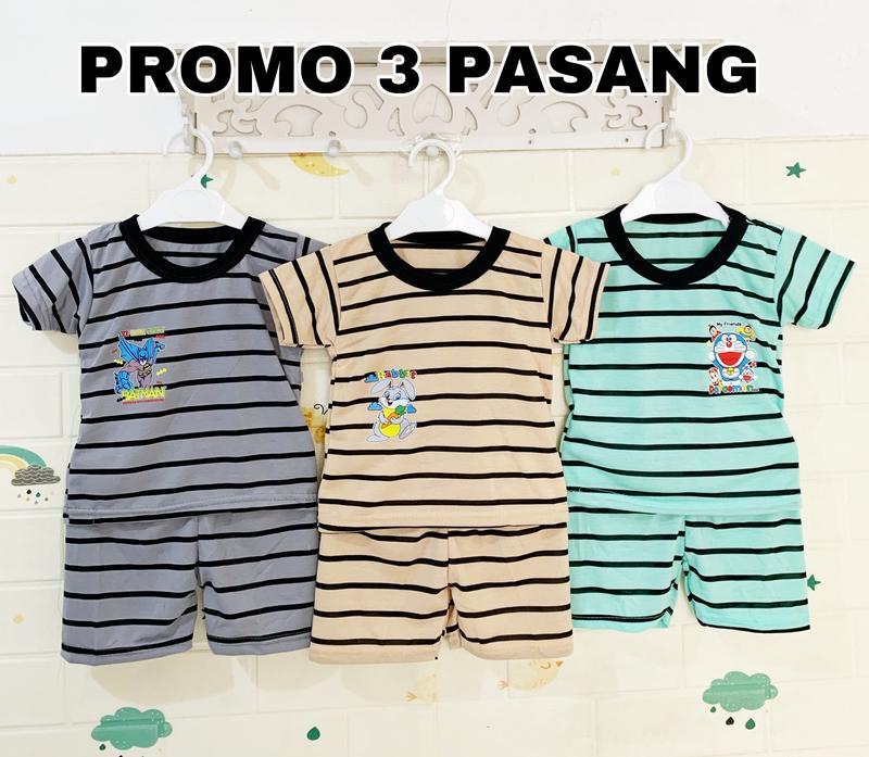 Product Introduction of PROMO 3 PASANG STELAN GARIS BAJU ANAK LAKI-LAKI 1-4 TAHUN/STELAN BAJU ANAK/BAJU ANAK MURAH/BAJU ANAK TERBARU 12