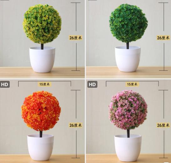  Chậu cây Cẩm Tú Cầu giả có hoa Trang trí phòng ngủ phòng làm việc decor quà tặng sinh nhật siêu xinh giá hạt rẻ. Trang Trí Nhà Hoa Sen 