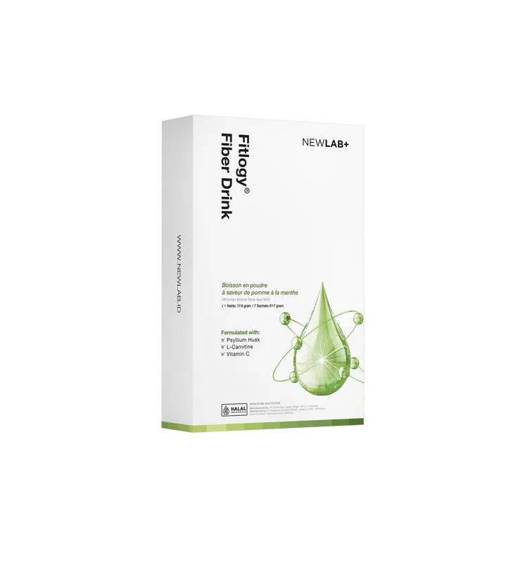 Newlab Fitlogy Drink Minuman Bubuk Rasa Apple Mint 3