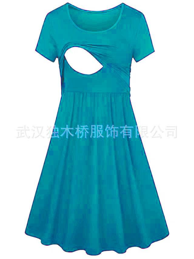 Product Introduction of Trendy Maternity Dresses for Spring/Summer 2025 Stylish Nursing Dresses for New Moms Comfortable and Fashionable maternity hospital sleepwear preggy  outfits breastfeeding  dress maternity  dress  plus  size damit  pang  binyag  ni  mommy 19