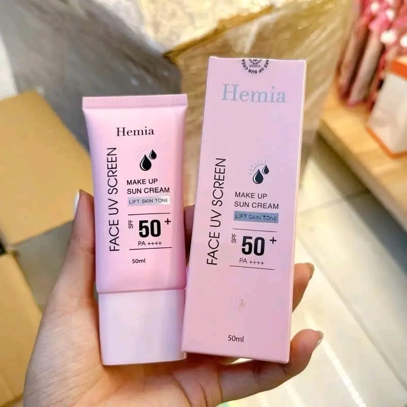Combo 3 tuýp Kem chống nắng Hemia Hàn Quốc SPF50+ PA++++