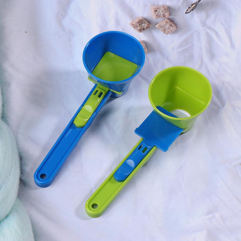 Product Introduction of Measuring Spoon Funnel With Longer Handle Powder Scoop For Water Bottle Water Bottle Scoop Funnel Funnel Scooper Precise 32