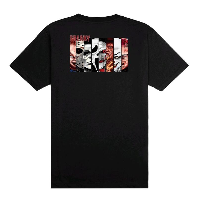 Freaky Tshirt Kaos Jumpscare Black / White Tees Katun 1