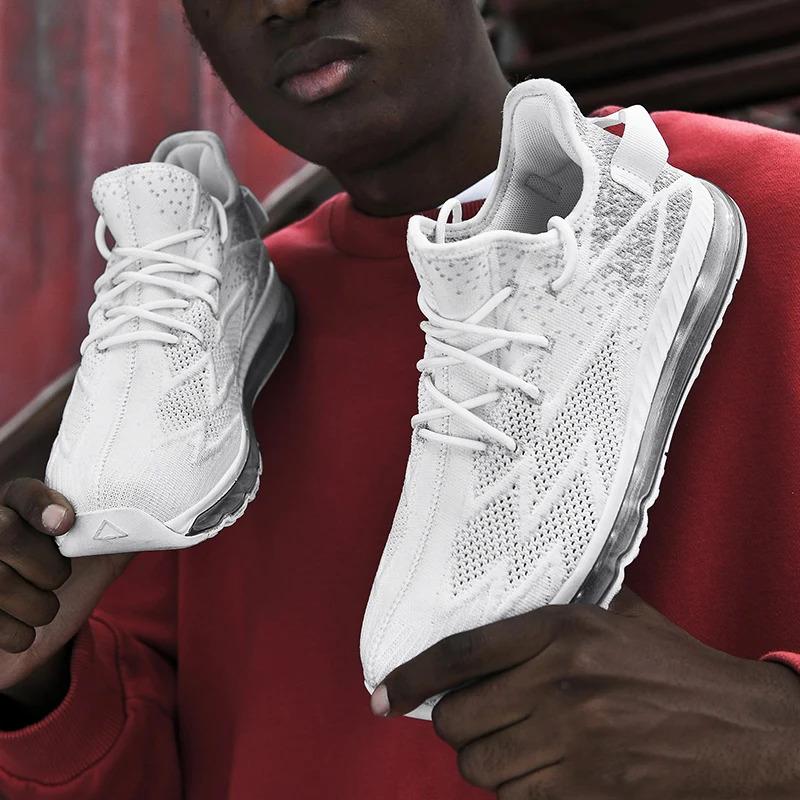 Customize Plus Size US 13 14 EU 47 48 Man Air Cushion Casual Sports Sneakers Blank Mesh Running Walking Shoes for Men Runner Trainers_voghion.com