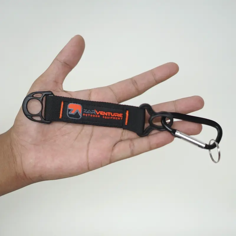 gantungan kunci carabiner strap keychain zarventure 5
