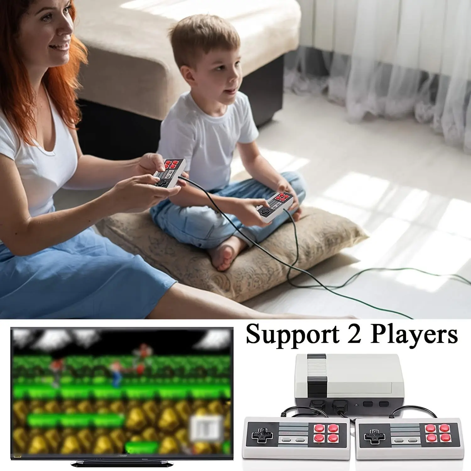 Retro Game Console, 1 Piece Christmas Gift, TV Video Console Toys for ...