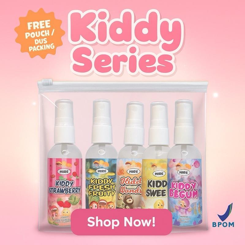 Parfum Body Mist Anak Non Alkhohol Parfum Kiddy Hire 60ML BPOM