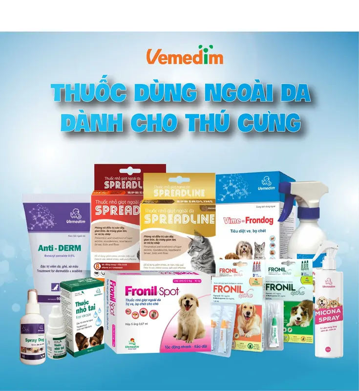 Vemedim White Teeth - Nước súc miệng đánh bay mảng bám, trắng răng, thơm mát dùng cho chó, mèo, Chai 100ml 5