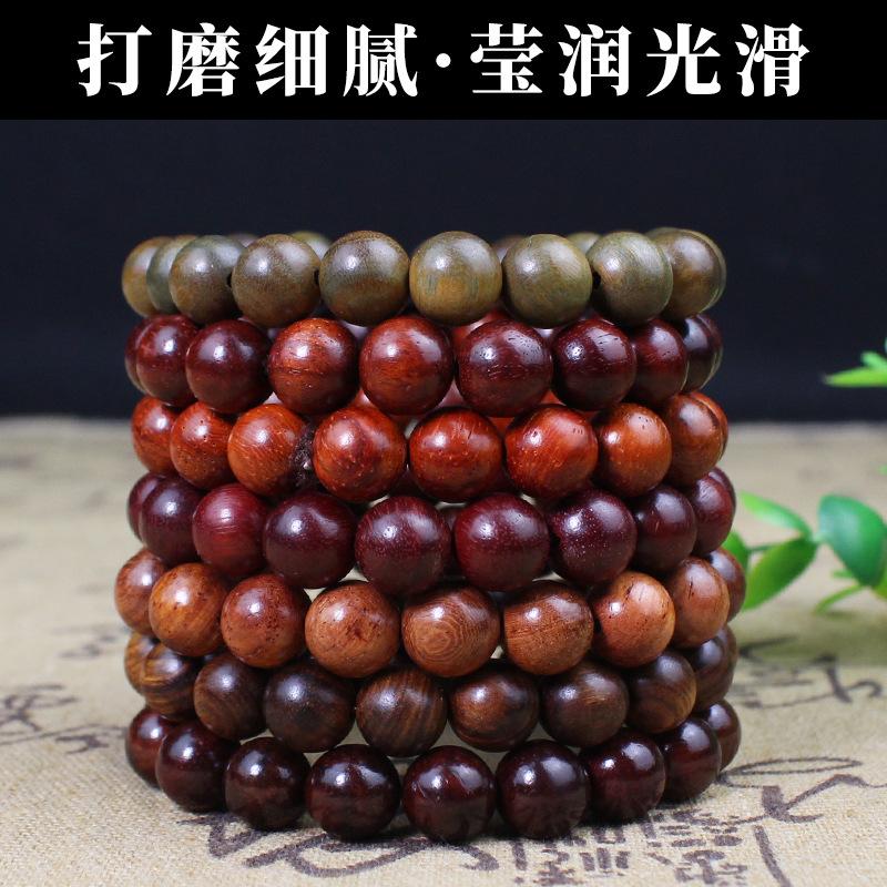 Wholesale Various Sandalwood Bracelets Mini Small Style 10MM Single Circle Men and Women Bracelets Buddhist Prayer Beads Jewelry 0