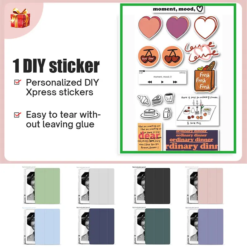 iPad Case for iPad Air 5 4 3 2 1 Protective Case Pencil Holder Auto Wake/Sleep M1 Magnetic Case for iPad 8 9 Pro 11 2020 2021 Protection Cases Casing 1