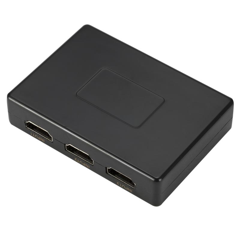 Product Introduction of 3 in 1 out 4K*2K 1080P Switcher HDMI Switch Selector 3x1 Splitter Box Ultra HD for HDTV Xbox PS3 PS4 Multimedia HOT Selling 6