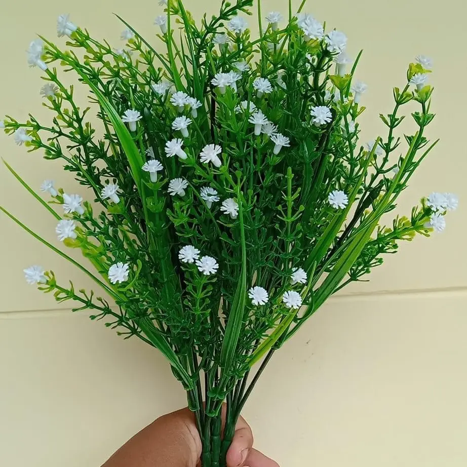 Rumput Bunga Baby Breat Plastik (1LUSIN)