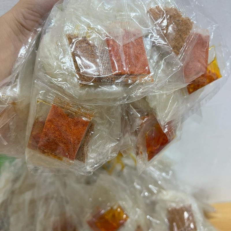 2 xâu bánh phơi  sương  ủ bơ  vò sa tế  hương  vị tuổi  thơ Cay Gia Vị Chua Ăn Vặt banh tráng