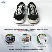 Gambar Vamp Shoe Cleaner 100ml + Premium Brush & Standard Brush | Pembersih Sepatu Sikat Cairan Sabun Cuci - Shoe Cleaner 100ml +Premium Brush & Standard Brush dari Vamp Shoe Care Kab. Tangerang 4 Tokopedia