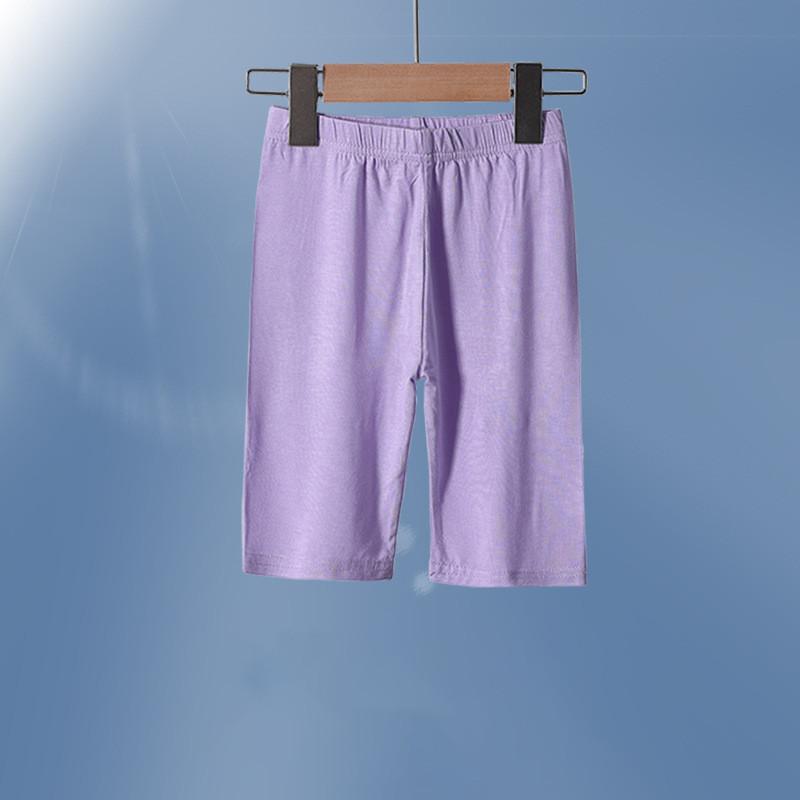 Quần leggin đùi bé gái chất thun cotton co gián 4 chiều cho bé gái từ 8-23kg 5