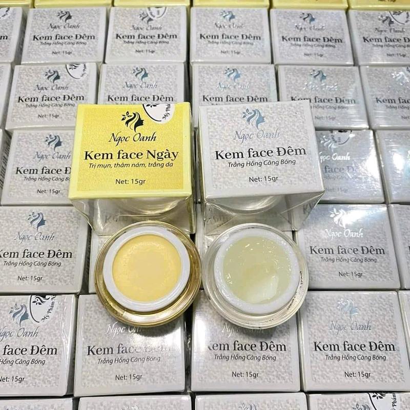 Combo Kem Ngọc Oanh Ngày & Đêm Skincare