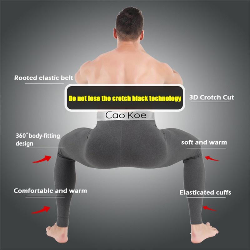 Product Introduction of Men Thermal Underwear Skin-Friendly Winter Warm Long Johns Men'S Soft Elastic Large Size Leggings Comfortable Tights 29