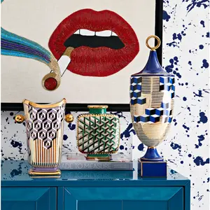 Eclectic        Retro Vase