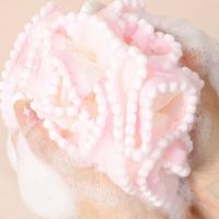 Gambar OHSOME - Premium Bath Ball With Soft Massage Beads With Foaming Strap/ Bath Net Ball/ Loofah - Pink dari OHSOME Homeliving Kab. Bekasi 4 Tokopedia