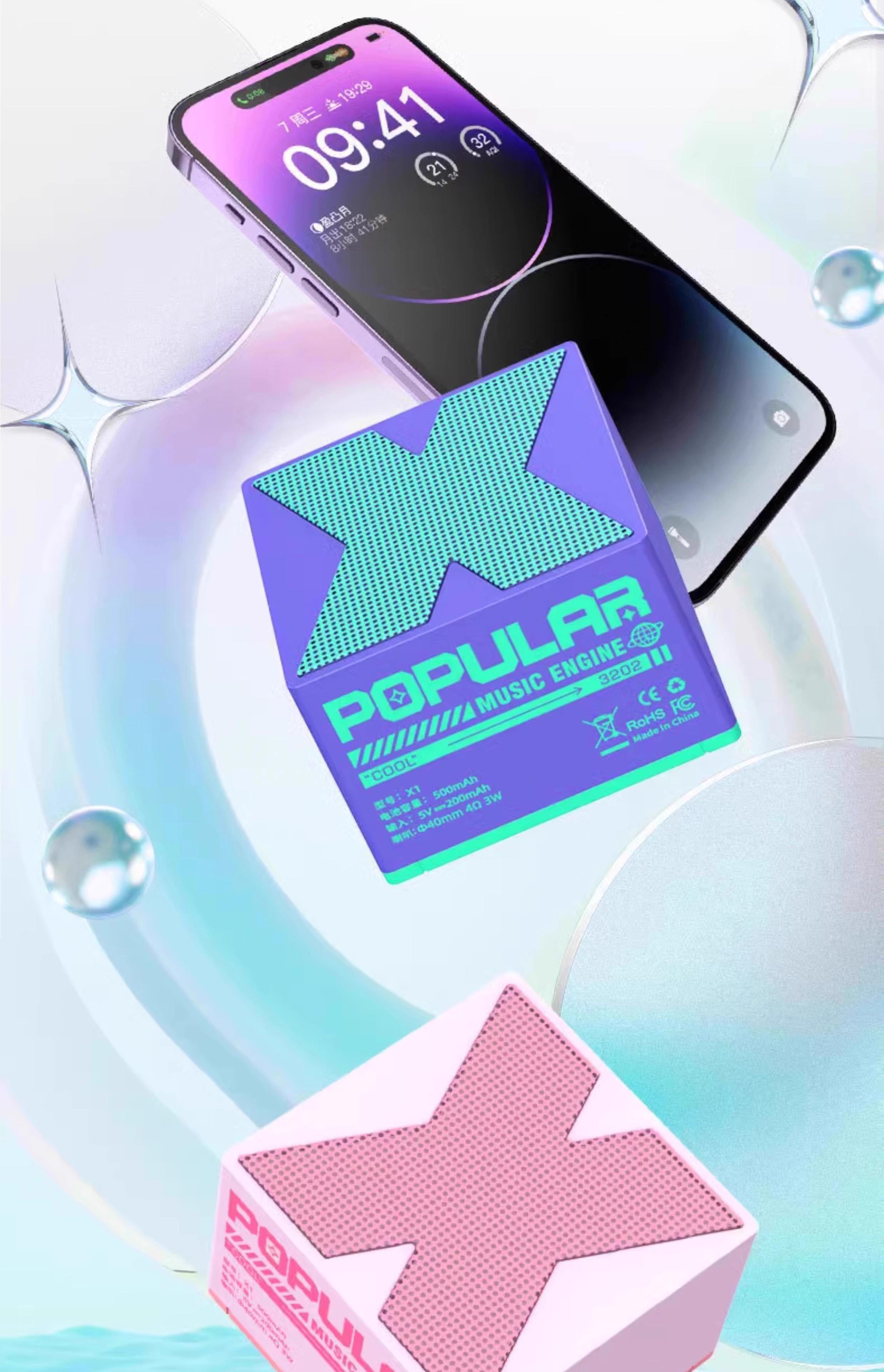 【COD】High Quality X1 Smart Mini Bluetooth Speaker Portable 360 Stereo Sound (With Diaphragm)