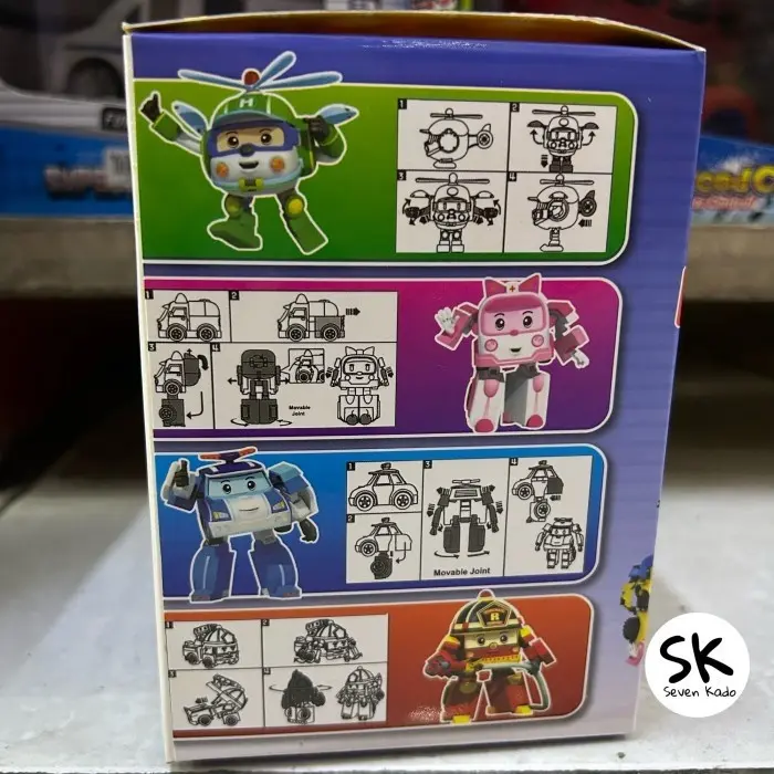 Mainan Anak Robocar Poli Hero Transforming Robot 18-8 Bisa Berubah Jadi Robot 3