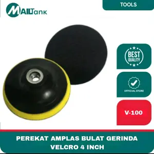 mata gerinda perekat amplas bulat velcro 4inch