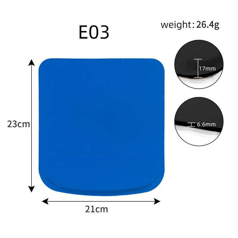EVA Material Wrist Rest Mouse Pad Personalized 3D Solid Color Wrist Rest Pad Soft Comfortable Non-slip Hand Rest Pad Wholesale 1