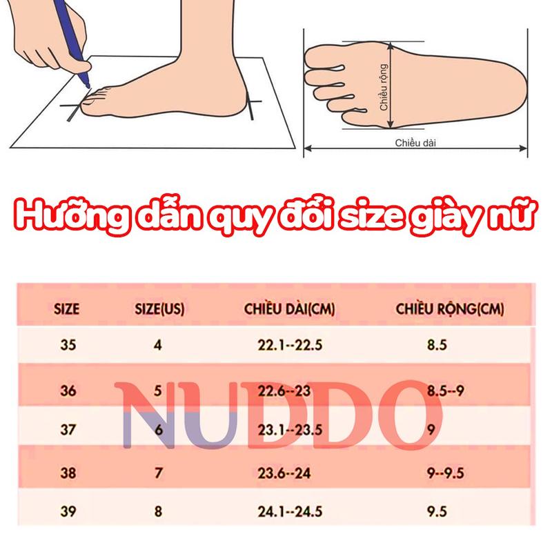 Giày công sở nữ cao gót 3 phân mũi nhọn đế vuông dáng Slingback phối dây sau đẹp thời trang cao cấp Nuddo N042 Shoes DéP Sandals 7
