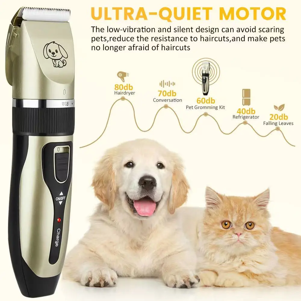 Máy cạo râu chuyên nghiệp cho chó Golden Retriever lớn Samoyed Máy tỉa lông điện Máy cạo lông cho chó