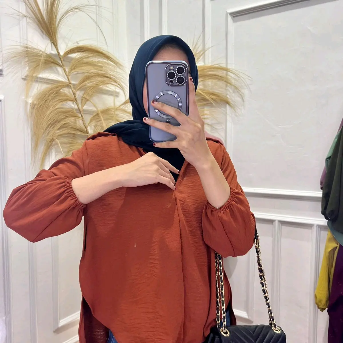 LIVIA BLOUSE CRINKLE/KOREAN STYLE