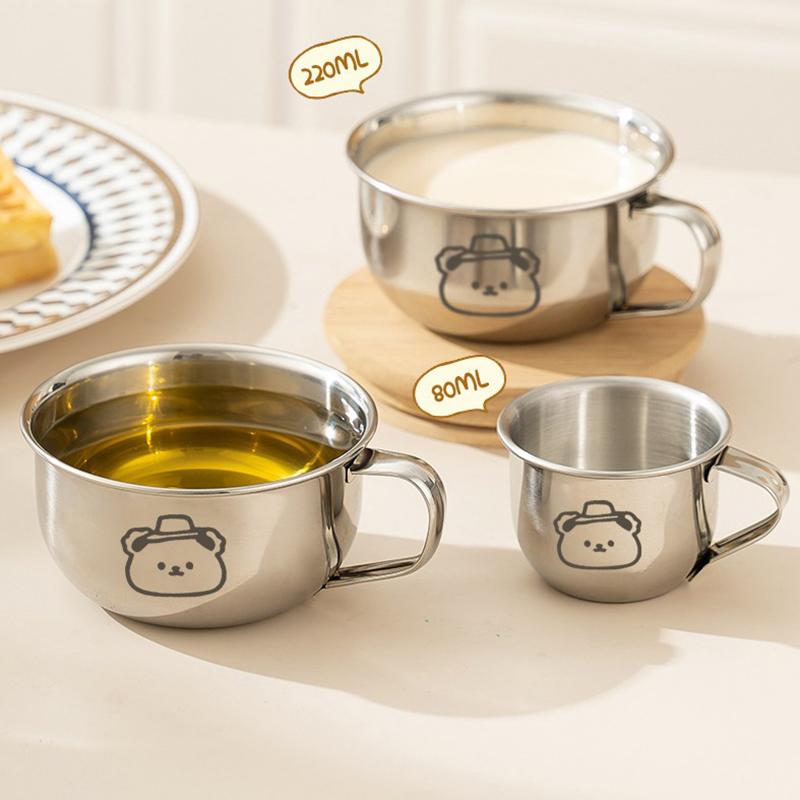 80/200ML Mini 304 Stainless Steel Milk Cup Coffee Flower Milk Frothing Pitcher Latte Cappuccino Milk Cream Cup Small Coffee Cup Jugs Tea 5