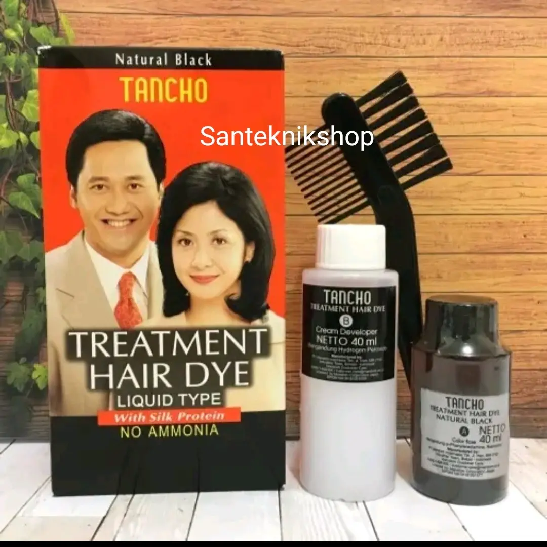 Semir Rambut Tancho Treatment Hair Dye untuk rambut Kering ataupun berminyak