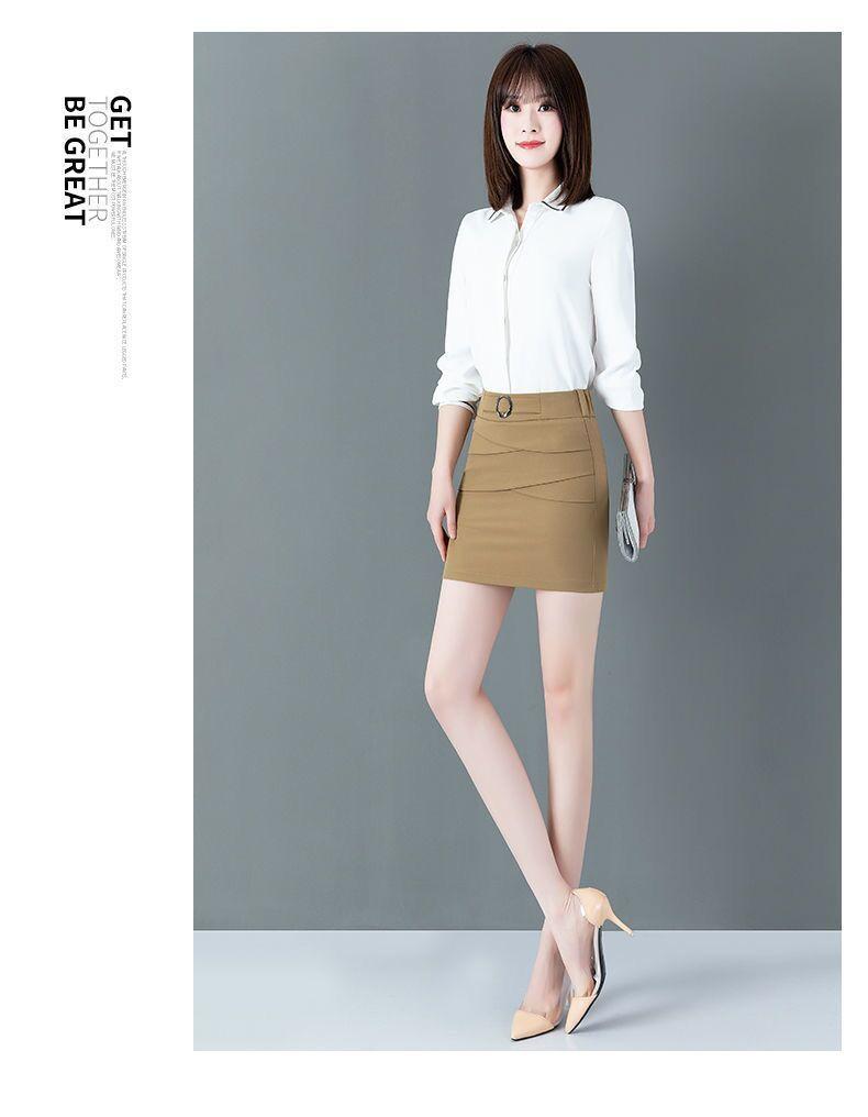 Product Introduction of Chân Váy Ngắn Cho Nữ, Cạp Cao, Co Giãn, Chân Váy Bodycon Dễ Phối Đồ Thích Hợp Cho Mùa Xuân Và Mùa Hè, Màu Đen Chuyên Nghiệp, Chân Váy Bó Sát Hàng Mới Về Năm 2024 12