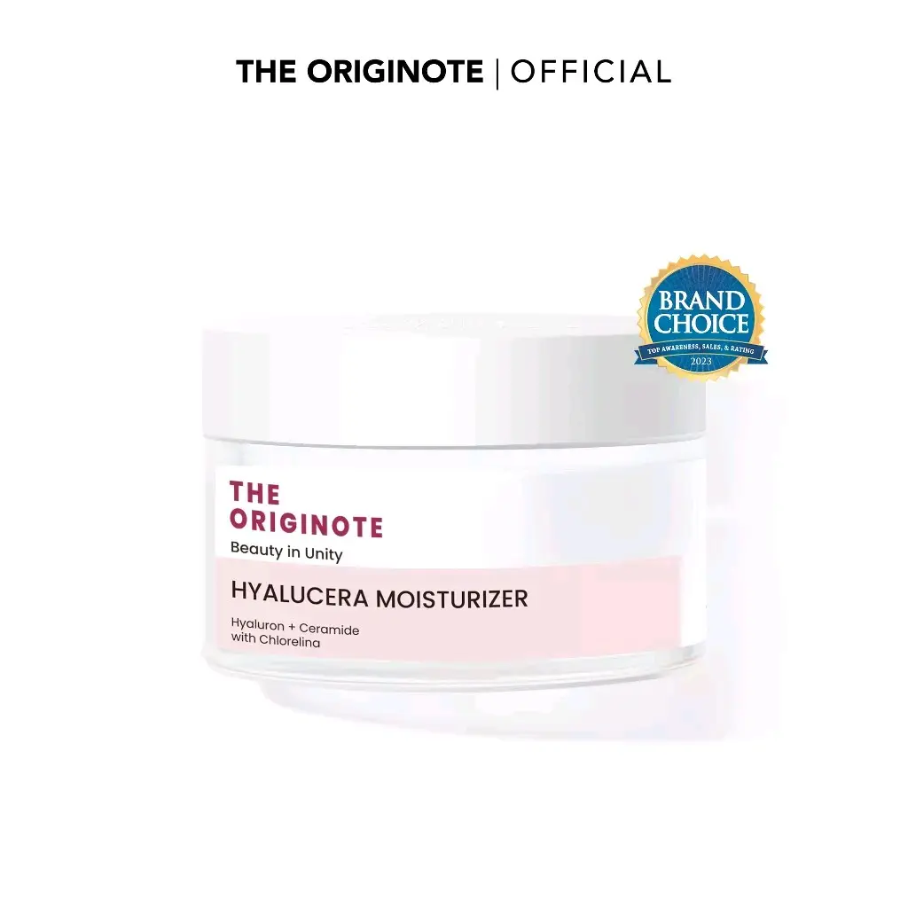 The Originote Hyalucera Moisturizer Gel - Pelembab Wajah Memperbaiki Skin