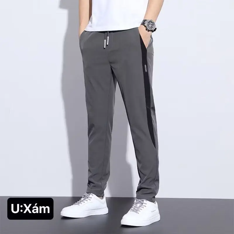Quần dài thể thao nam - quần nam phối viền trẻ trung Sport