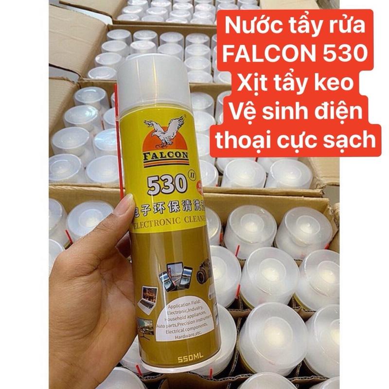 Nước rửa 530 xịt tẩy keo - 550ml vệ sinh, lau màn hình điện thoại số lượng 1 chai