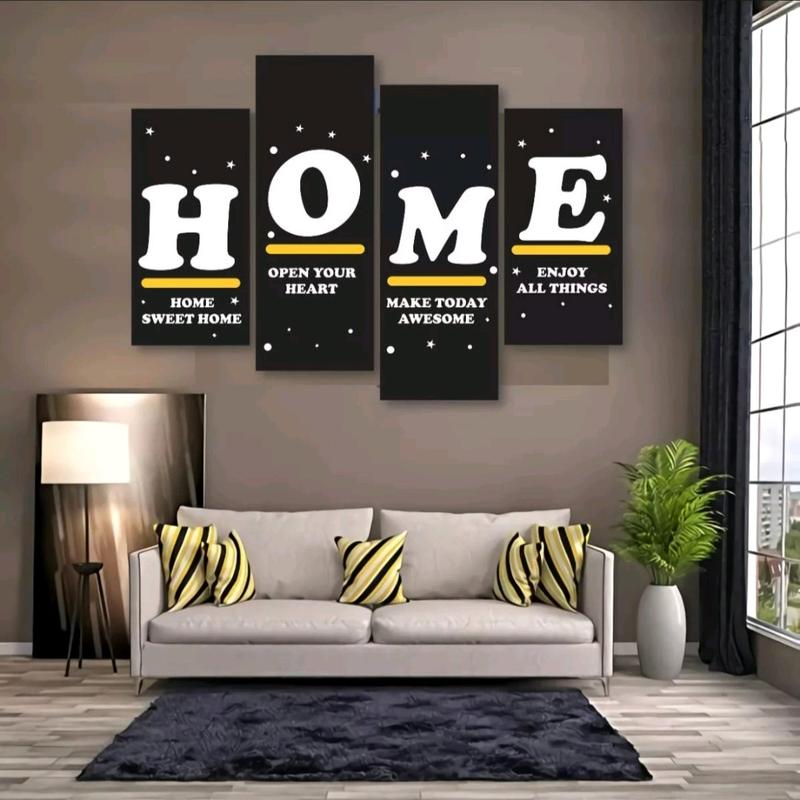 hiasan dinding tulisan HOME ruang tamu, hiasan dinding estetik aesthetic. hiasan dinding modern, hiasan dinding home, hiasan dinding minimis 0