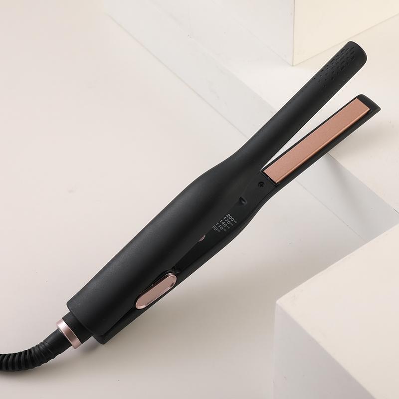 TikTok Shop Dual Use Hair Straightener Curler Electric Heated Hair Straightening Iron Heated Hair Styling Tool for Home Salon Use