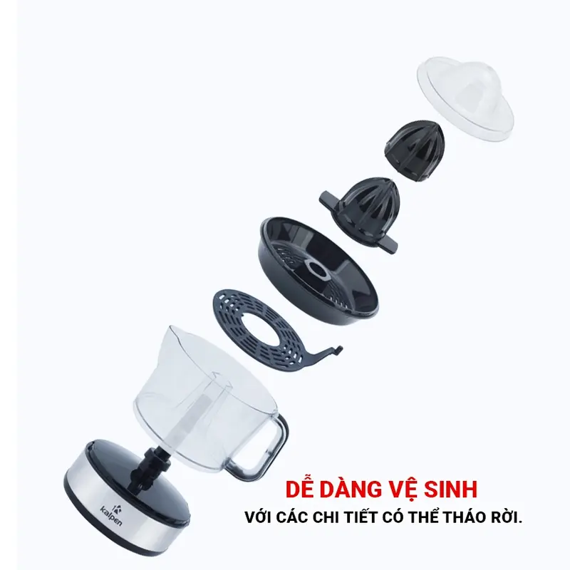 Máy Vắt Cam Kalpen CJK-2681 Bảo hành 2 năm - Xay Sinh Tố 6