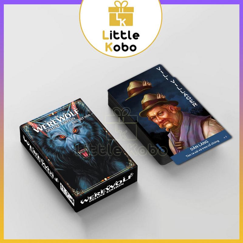 [Tiện Lợi] Bài Ma Sói Ultimate Việt Hóa Board Game 70 Lá Chất Giấy Dày Bộ Bài Thẻ Bài Cards
