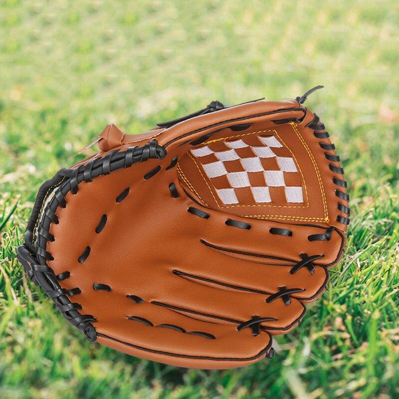 Soft & Durable Faux Leather Baseball Gloves - Perfect for Kids, Teens & Adults! 2