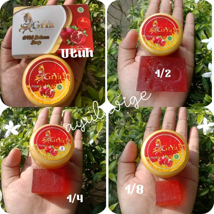 CREAM GRYA BEAUTY CREAM DAN SABUN DNA SALMON Mencerahkan Memutihkan Wajah