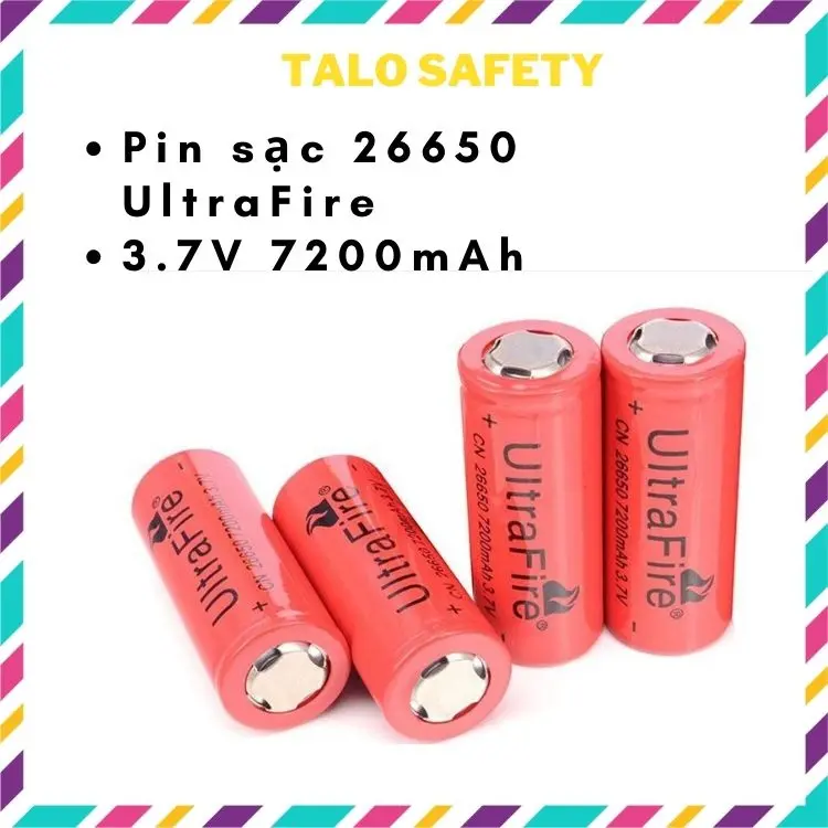Pin Sạc Utral 26650 3.7v 7200mAh