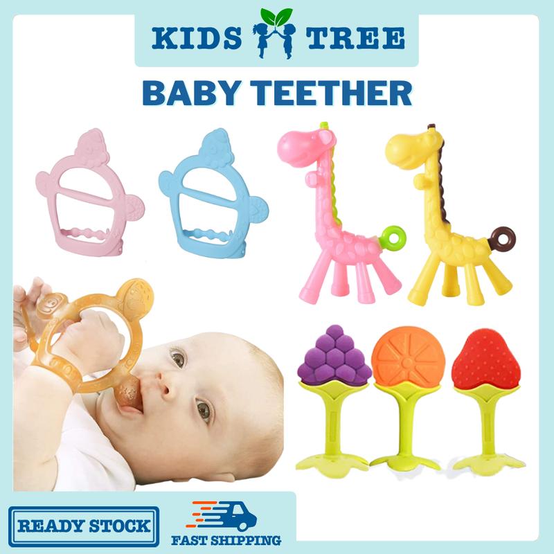 Baby Silicone Teether Anti-Eating Hand Fruit Wristband Teether - TikTok ...